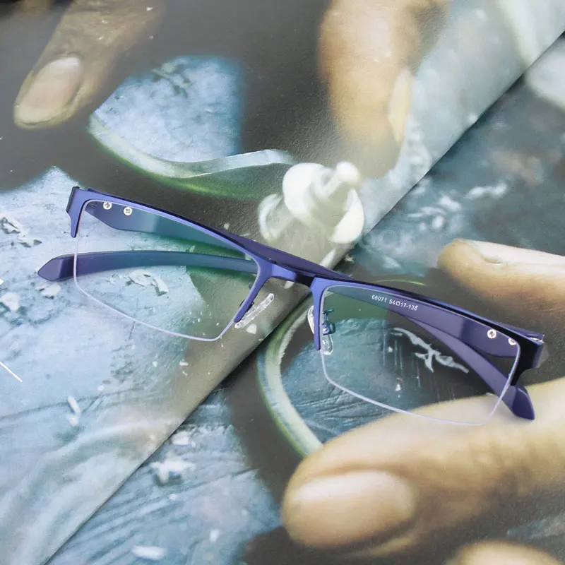 Прогрессивные многофокальные очки для чтения мужчин металлические