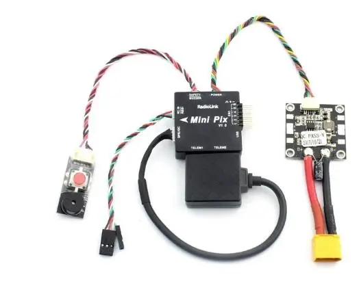 Контроллер полета GPS Radiolink Mini PIX pixhawk M8N с амортизацией вибрации по для гоночного