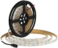 12v flexible smd 2835 led strip lights led tape rgbwhite 300 leds waterproof light strips pack of 16 4ft5m strips