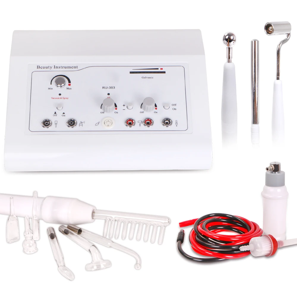 Surebeauty Многофункциональный 4в1 портативный высокий массажер для лица Частотный угревая кожа подтяжка удаление морщин гальваника