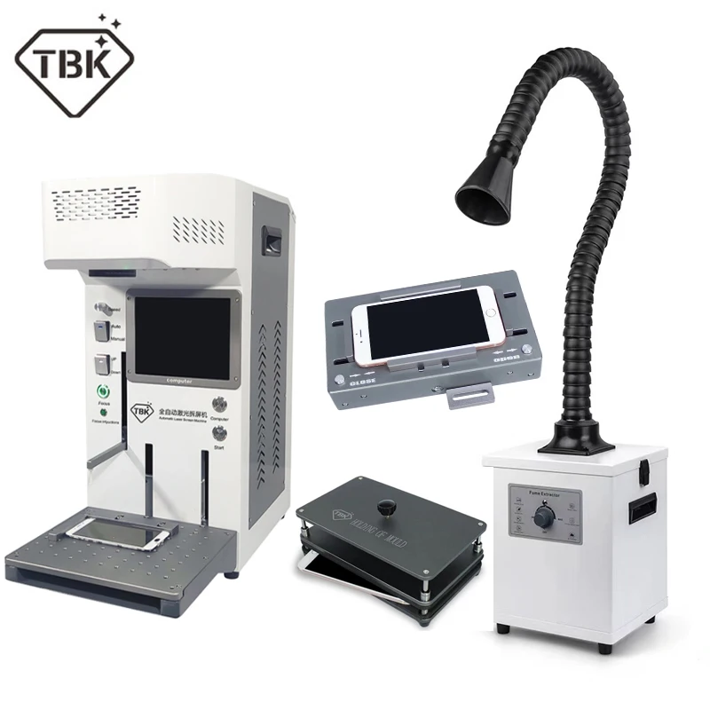 Автоматическая Лазерная разделительная машина TBK для iphone 8X11 11pro max отдельные