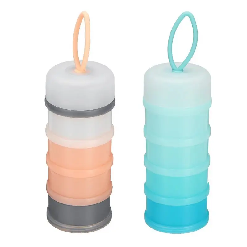 

4 Layer Baby Food Storage Box Milk Powder Boxes Portable Toddle Milk Container