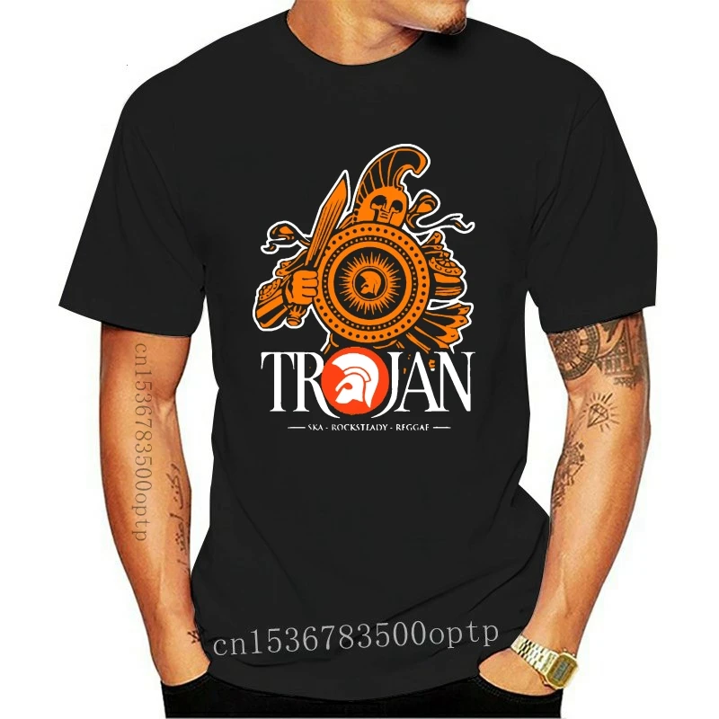 

New Trojan Records T-Shirt 100% Cotton Ska Reggae Rocksteady