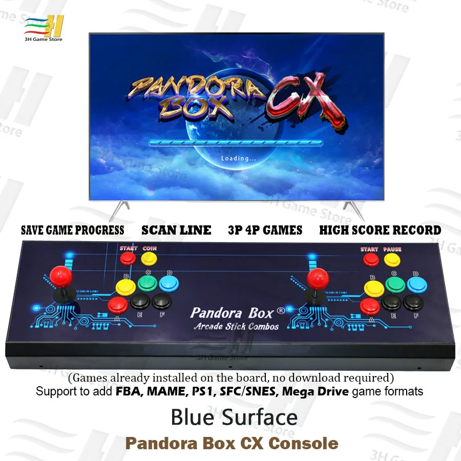 Новая игровая приставка Pandora box CX 2800 в 1 Игровая для игры может сохранять высокую