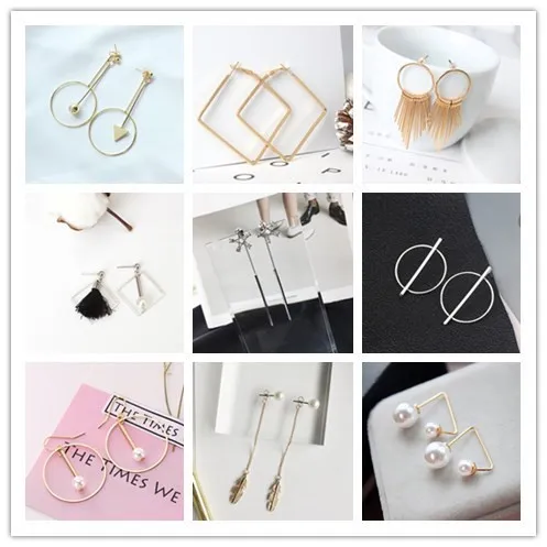 Серьги кисточки из оловянного сплава повседневные/спортивные