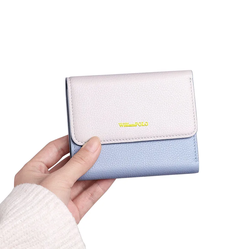 

Leather lady's wallet multi function business card holder Coin Purse high quality card holder