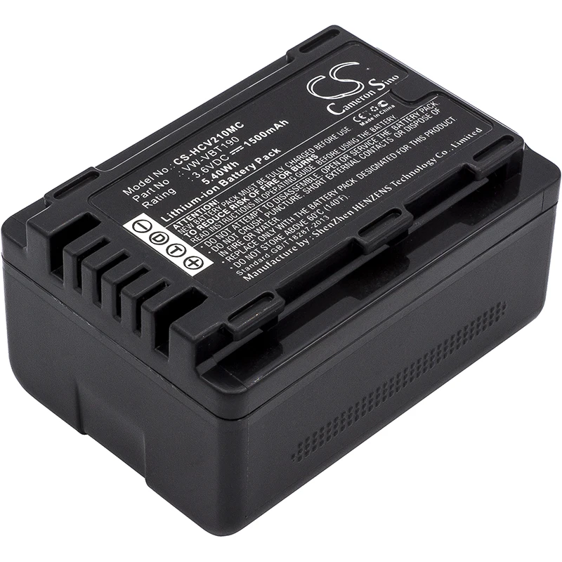 Кэмерон китайско для цифрового фотоаппарата Panasonic VW VBT190 HC V210MGK V270 V520 V520GK V520M V520MGK V720