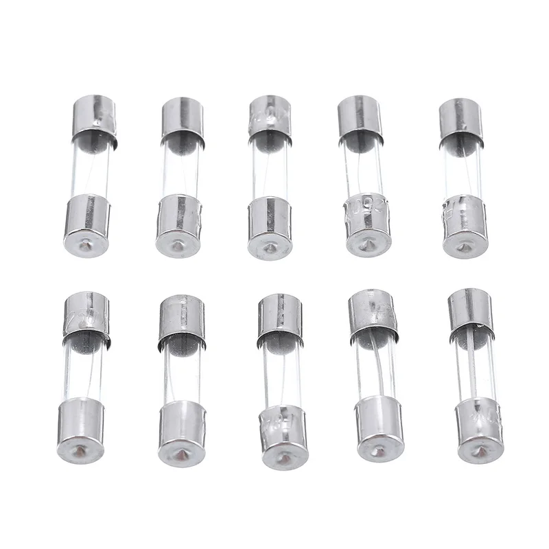 100 шт. Стекло трубка предохранители в ассортименте Наборы электрические