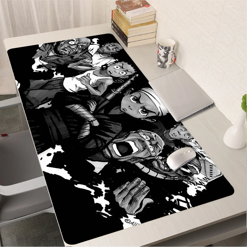 

Mousepad Gamers Mouse Mats Keyboard Mat Gaming Mouse Pad Anime Carpet Desk Protector the boondocks Gamer Accessories Deskpad