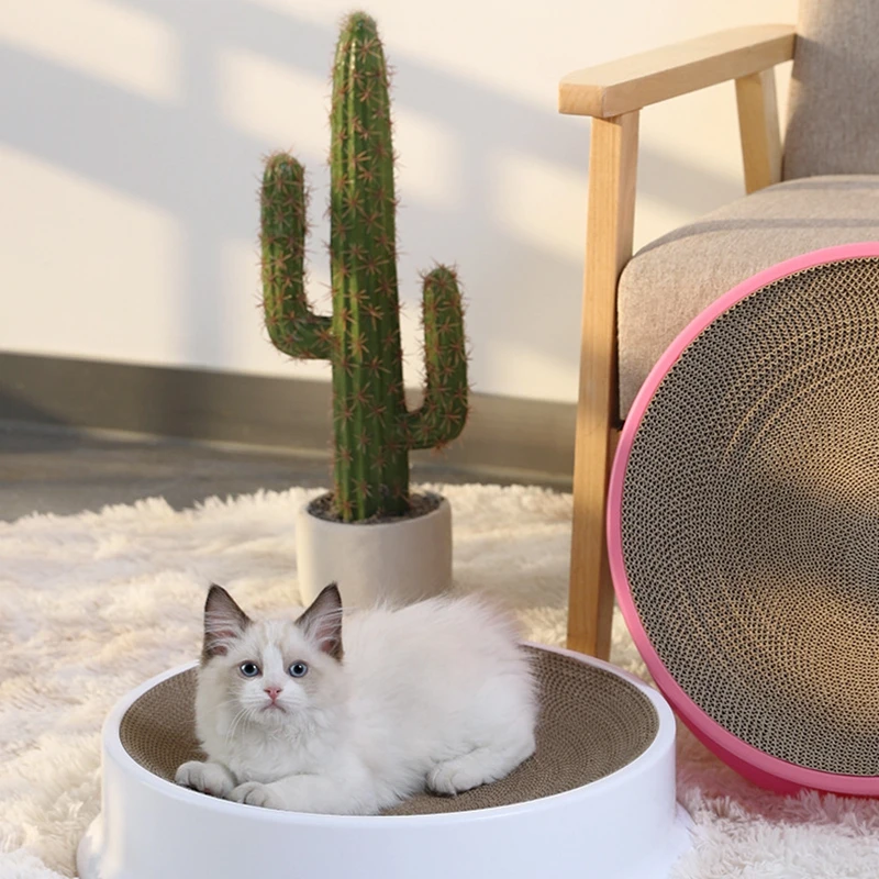 Когтеточка для кошек и котят игрушка из сизаля кошачье гнездо собак уход за