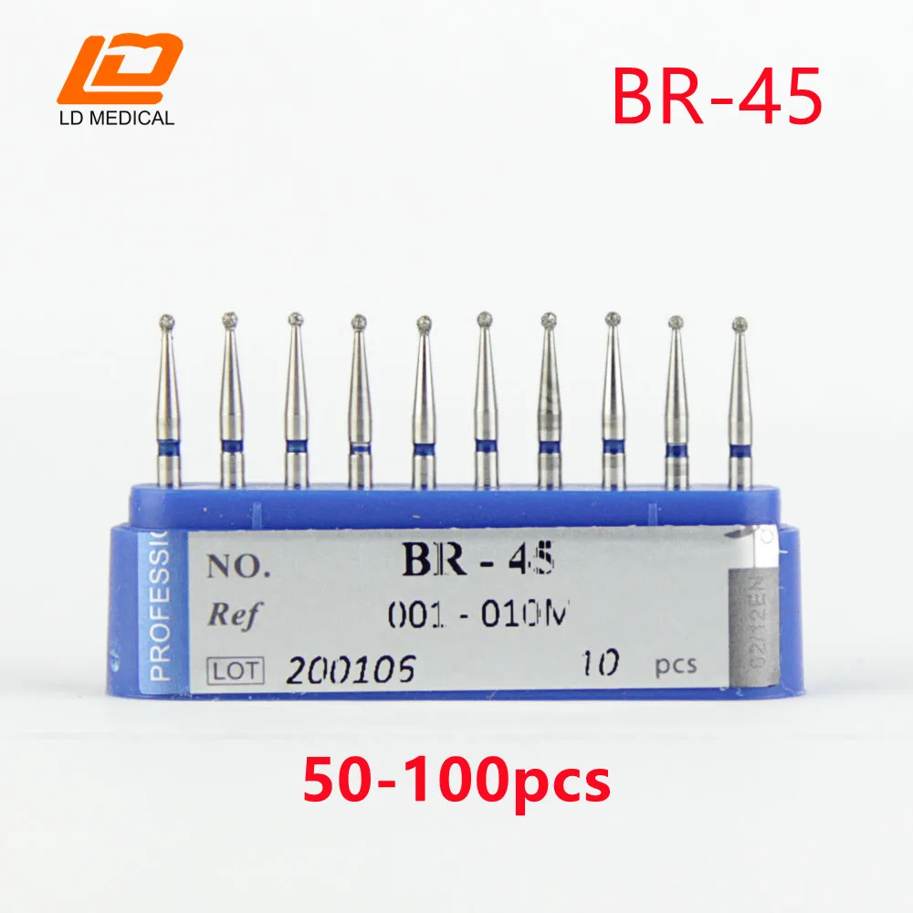

Буры алмазные, 100 м, 1,6 шт., для отбеливания зубов, BR-45 дюйма