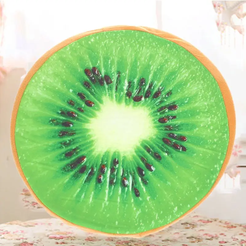 3D фрукты офисное кресло задняя подушка диванная наволочка для домашних