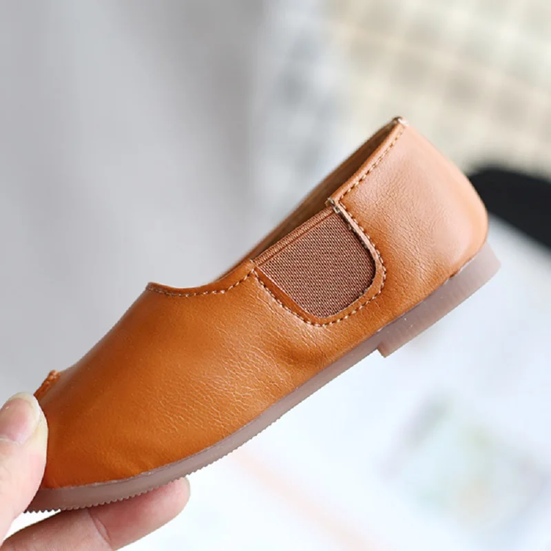 Детская обувь новинка модная корейская детская для девочек на весну и осень из