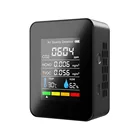 Бытовой детектор качества воздуха, многофункциональный al CO2 тестер, CO2 TVOC HCHO датчик температуры и влажности с функцией сигнализации