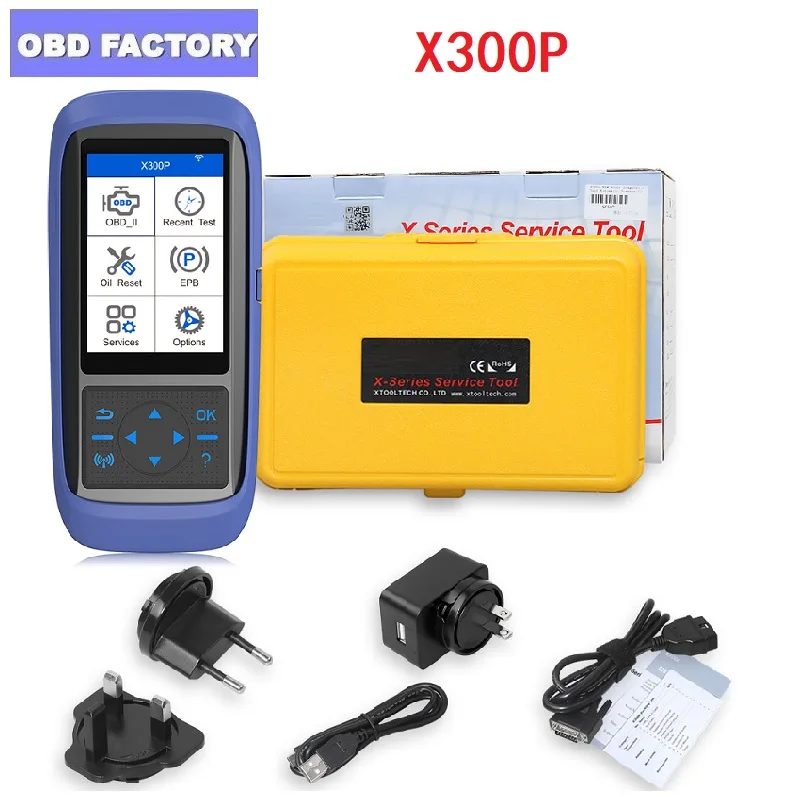 Диагностический инструмент Автомобильный сканер XTOOL X300P obd сброс масла ABS крови