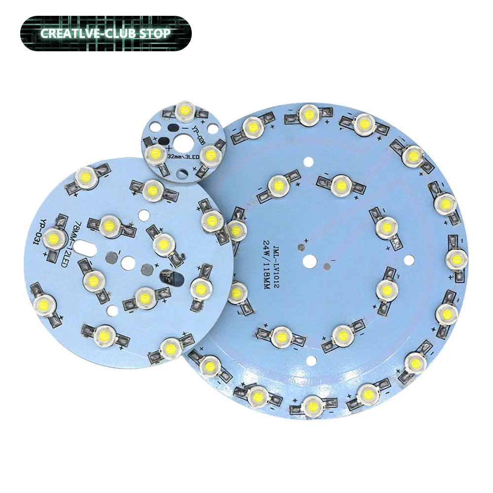 

High Power 3W 12W 24W LED COB Light Bulb On Board Led Lamp Led Light Bulb For LED Light Lamp SpotLight Dow For Home Light Repair