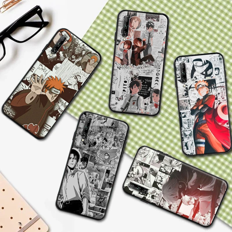 

Hot Japanese Anime Character Silicon Phone Case For Huawei P Smart Z 2019 2021 P20 P30 P40 Lite Pro Plus Funda Soft Customized