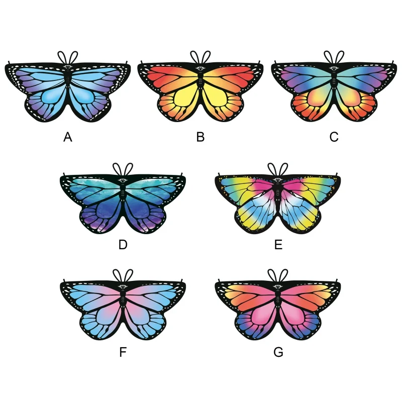 Женская сказочная накидка в виде бабочки для Хэллоуина | Дом и сад