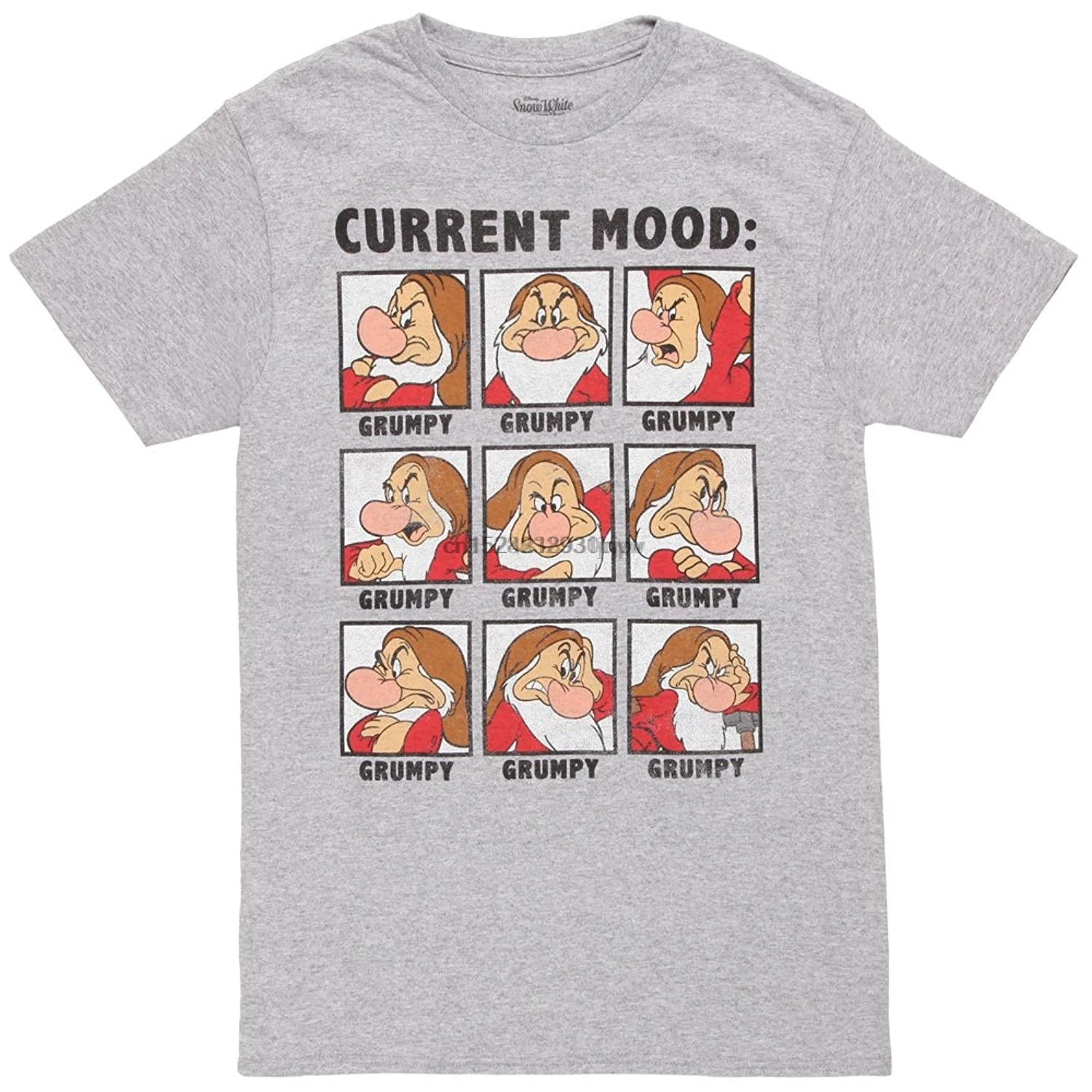 

Snow White Current Mood Grumpy Adult T-Shirt