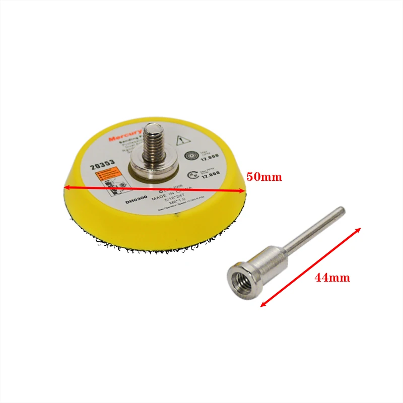 Шлифовальный диск 2 Дюймовая полировальная накладка хвостовик 3 мм подходит для