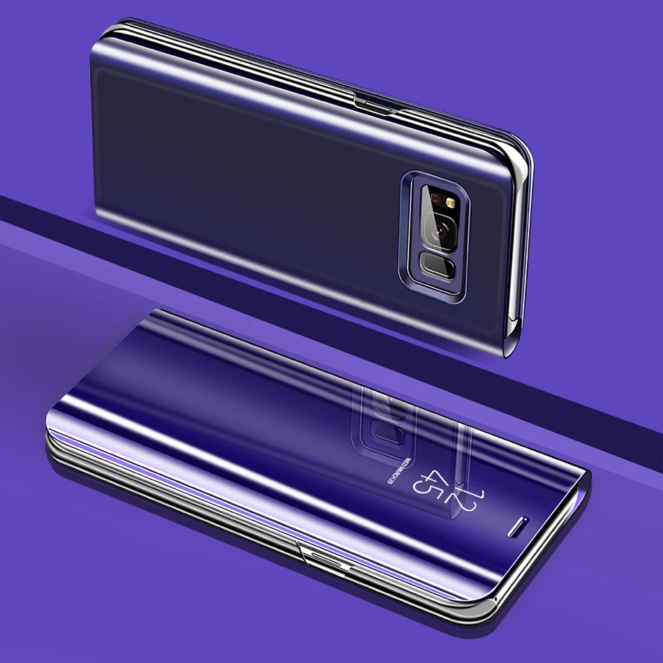 Роскошный зеркальный прозрачный флип-чехол для телефона huawei P20 P30 P10 MATE 30 20 10 Lite Pro 20x p smart защитный чехол s