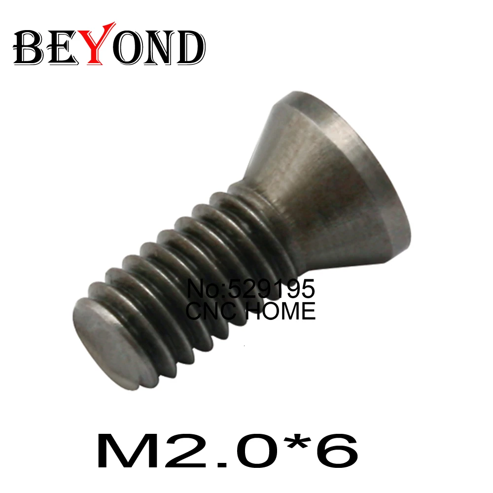 BEYOND 50pcs M2.0*6 Torx Screw for lathe turning tools accessories factory outlets | Turning Tool