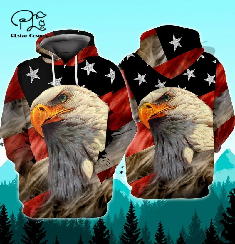 

PLstar Cosmos 3DPrint Newest Eagle Bird Art Unique Aswome Men/Women Cozy Hrajuku Casual Streetwear Hoodies/Zip/Sweatshirt T-16