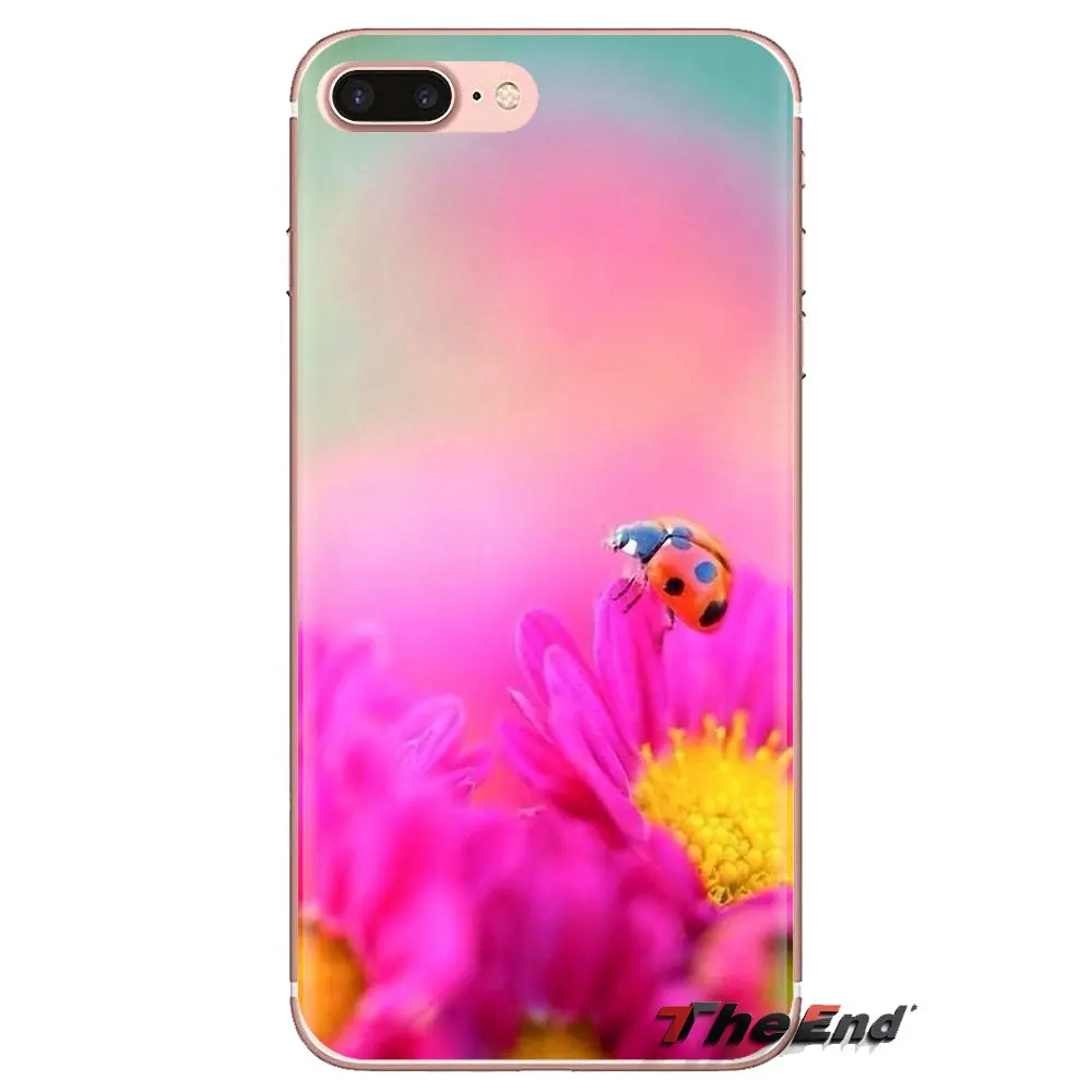 For Samsung Galaxy S3 S4 S5 Mini S6 S7 Edge S8 S9 S10 Plus Note 3 4 5 8 9 Silicone Case Covers Lady bug Ladybug ladybird Pattern |