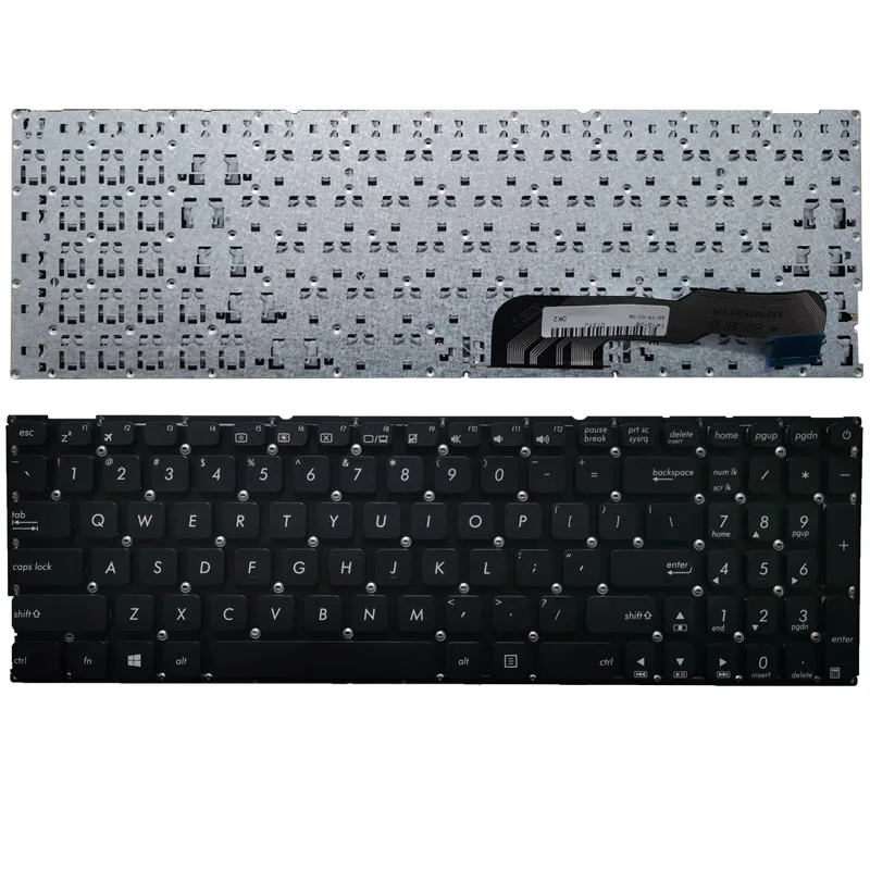 Клавиатура с английской раскладкой для ноутбуков Asus X541 X541U X541UA X541UV X541S X541SC X541SA X541UJ