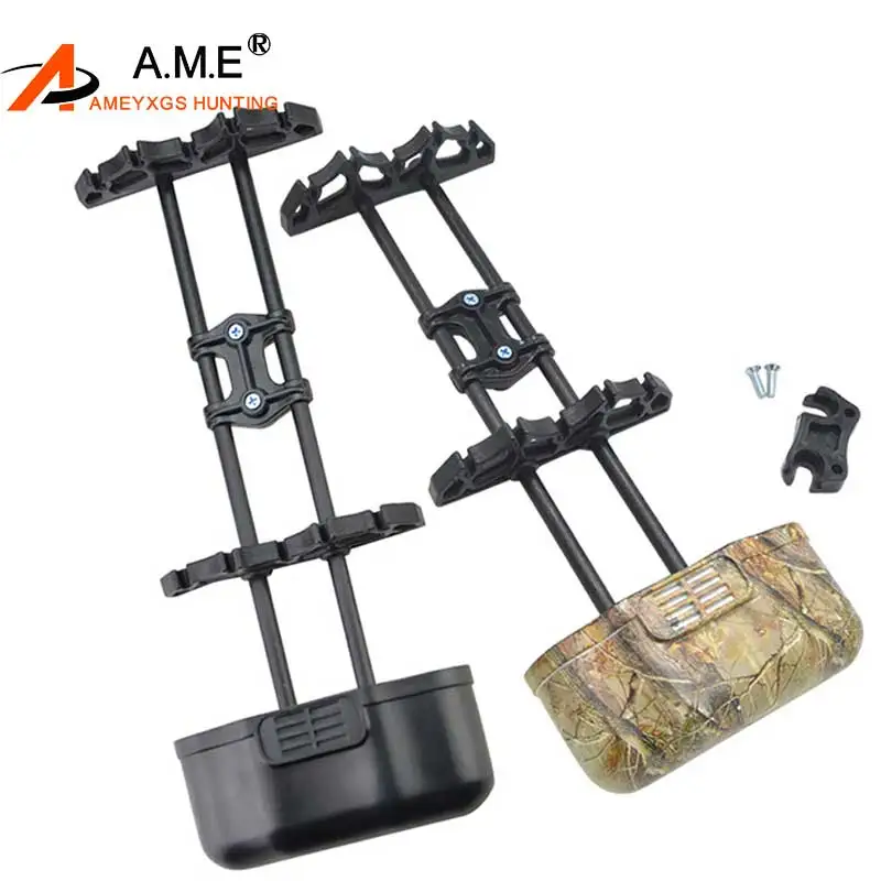 

1PC New Archery Arrow Quiver Black Camo Color 5 Arrows Bow Quiver for Compound Bow Hunting PP High strength plastic