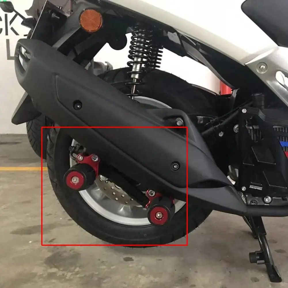 SEMSPEED XMAX Задний защитный Краш слайдер защита задний мост глушитель труба рама