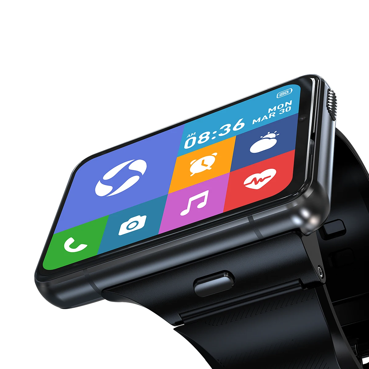 GESCHE-reloj inteligente 4G, dispositivo con pantalla de 2,88 pulgadas, Android 9,0, 4GB, 64GB, c&aacute;mara de 13MP, resoluci&oacute;n de 480x640, bater&iacute;a de 2700mah-1