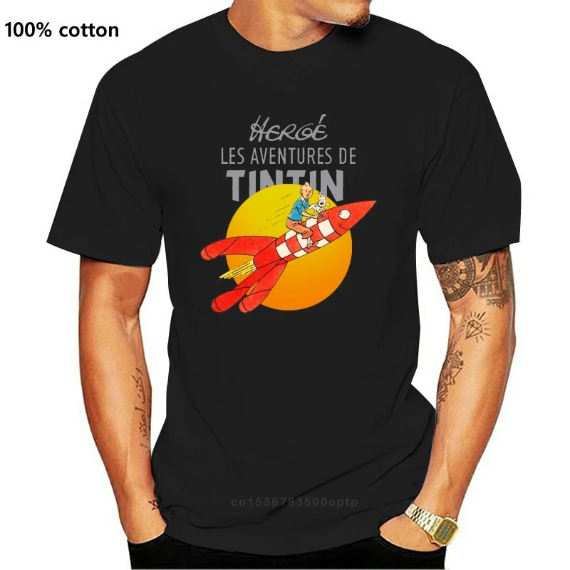 

2021 футболка, винтажные футболки с рисунком Тинтин с героями мультфильмов, Винтажные Футболки с графическим рисунком, футболки