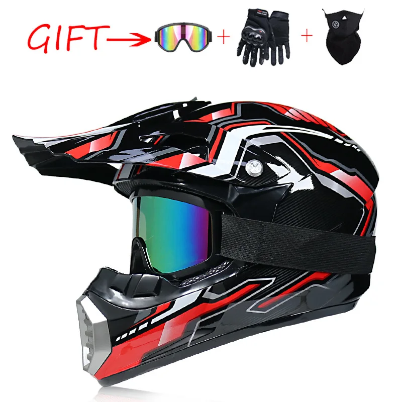 Профессиональный Гоночный Кроссовый шлем hors route Casque Moto Capacete Moto Casco внедорожный мультяшный детский мотоциклетный шлем