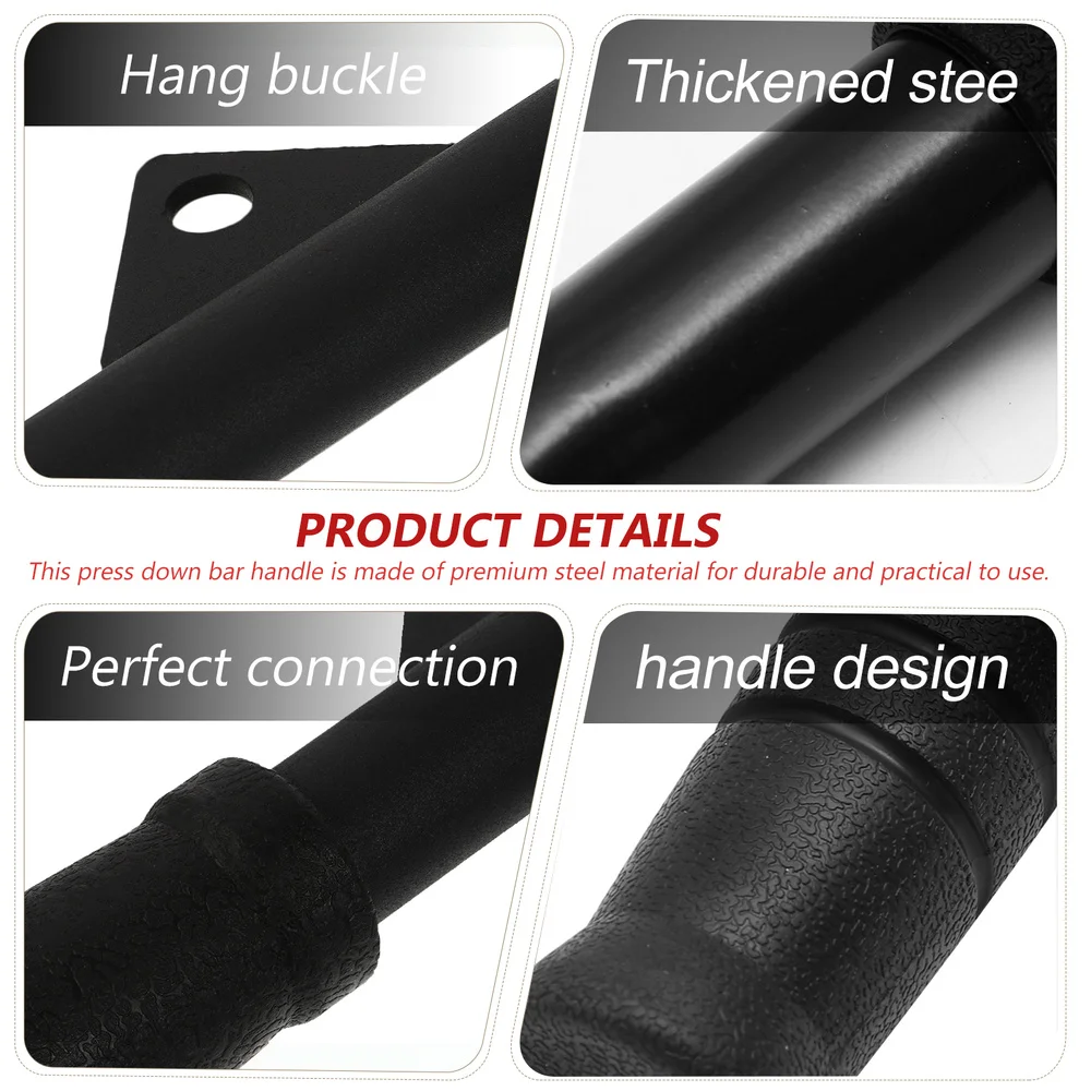 

1 Set Down Bar with Steel Buckle Fitness Pulldown Bar Pulldown Rod