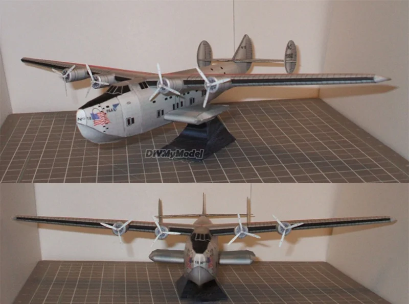 Boeing-KIT de construcci&oacute;n de avi&oacute;n de transporte militar, set de construcci&oacute;n de avi&oacute;n de transporte militar, modelo de papel artesanal, rompecabezas de juguete hecho a mano, regalo, accesorios de pel&iacute;culas, 314-0