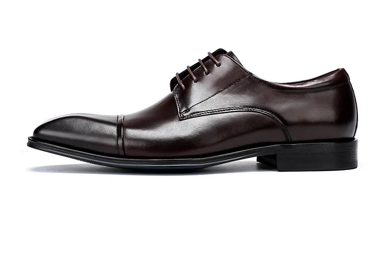 QYFCIOUFU/мужские свадебные модельные туфли из натуральной коровьей кожи Мужские