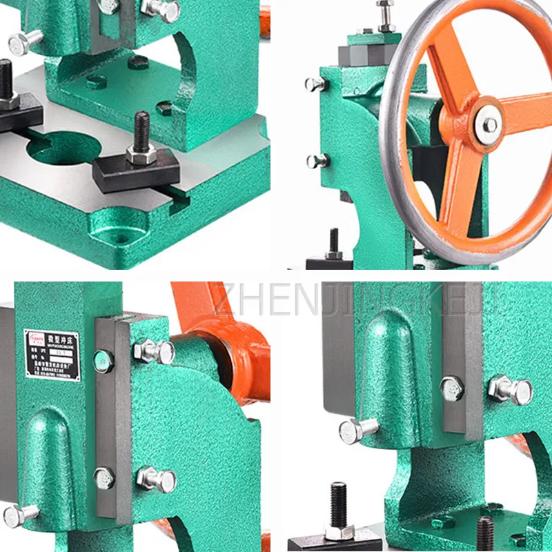 

Small Desktop Stamping Machine Manual Hand Disk Punch Punching Machine High Precision Bending Crimp Forming Processing Equipment