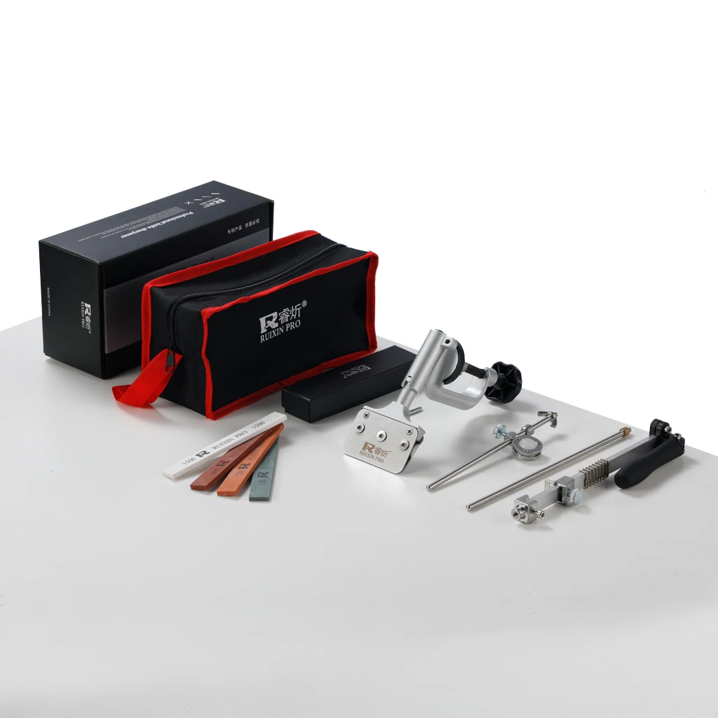 Ruixin Pro профессиональная точилка для кухонных ножей 360 градусов постоянный угол