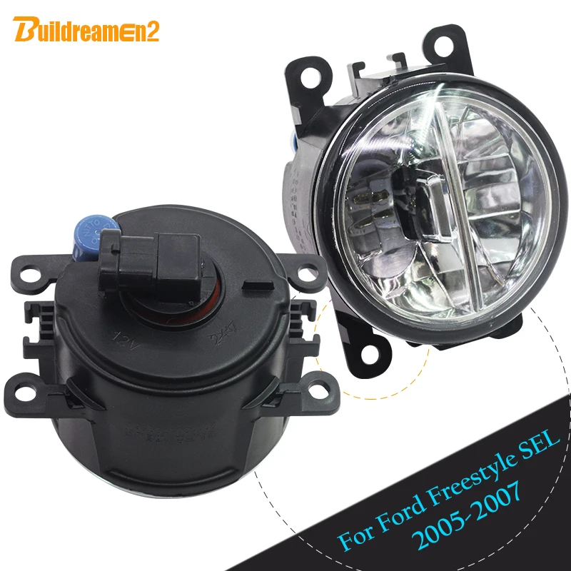 

Buildreamen2 для Ford Freestyle SEL 2005 2006 2007 автомобиль передний светодиодный лампы Противотуманные фары светильник дневного светильник дневные ходовые ...