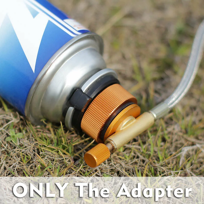 

Converter Head Cans Adapter Attachment Aluminum Alloy Anti Leak Picnic Burner Spare parts Canister Camping Durable