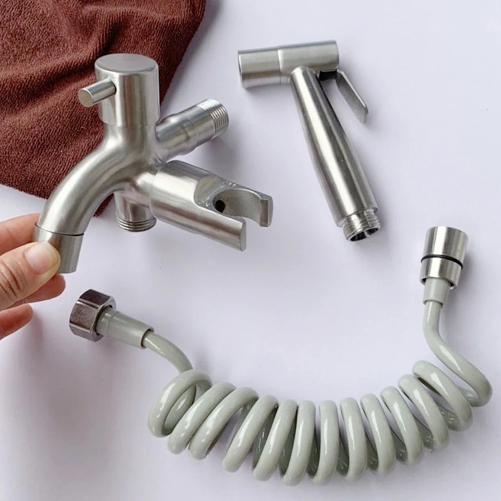 Держатель для шлангов подгузников ручной душ из нержавеющей стали набор