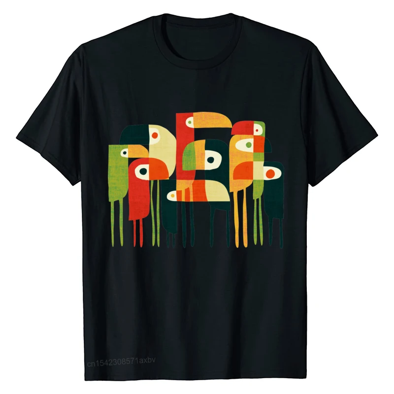 

Streetwear Men T-Shirt For Adult Birds Parrot Men's T-Shirt Newest Kawaii T Shirts Short-Sleeved Manga High Quality T-Shirts