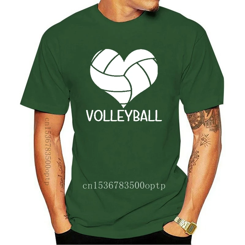 

New I Love Volleyballer Heart T Shirt For Teen Girls And Boys Mens 100% Cotton Plus Size Top Tee T Shirt 017735