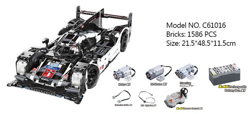 Technic 20102 20086 c61016 20087 23009 13067 13073 гоночный автомобиль конструкторных блоков, Детские кубики 42083 42056 42039 MOC-6687 4562 подарки игрушки