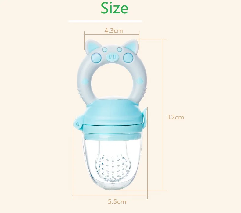 Силиконовая соска-Кормушка для младенцев держатель соски с мультяшным животным