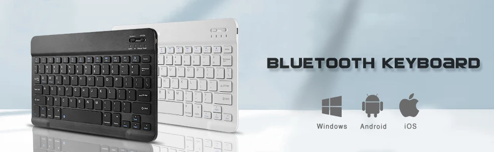 Ультратонкий портативный мини беспроводной Bluetooth клавиатура для ноутбука iPad Apple Mac планшет для смартфона Поддержка IOS Android Windows