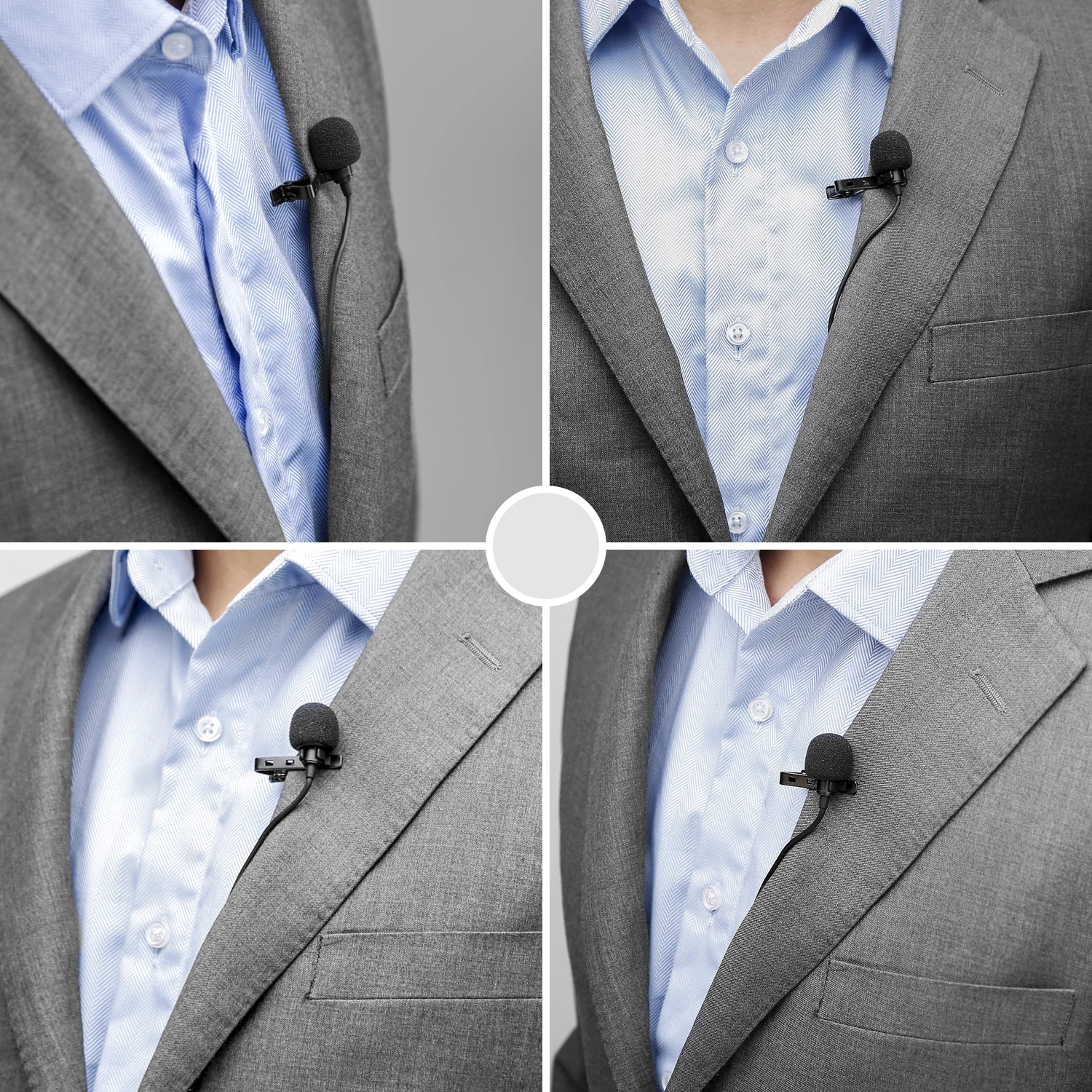 Всенаправленный петличный мини-микрофон BOYA для цифровых зеркальных