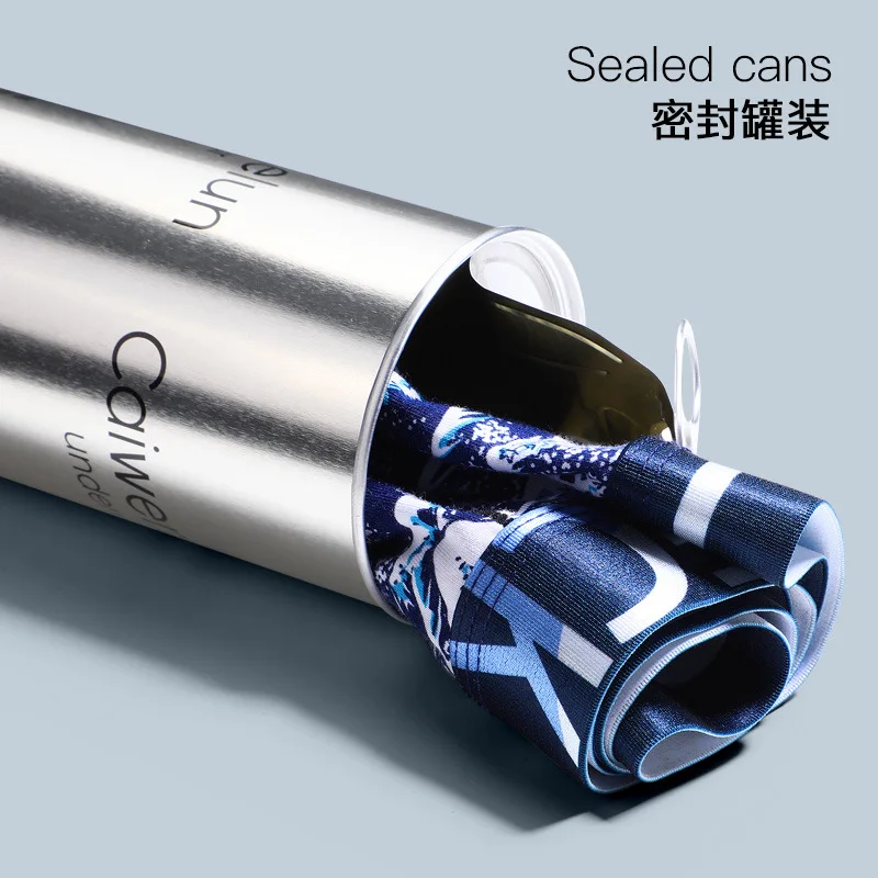 Men's Underwear Boxer Pure Cotton Breathable Comfortable Trendy Personality Boxer Shorts Head Bottoms Mens Cotton Underwear