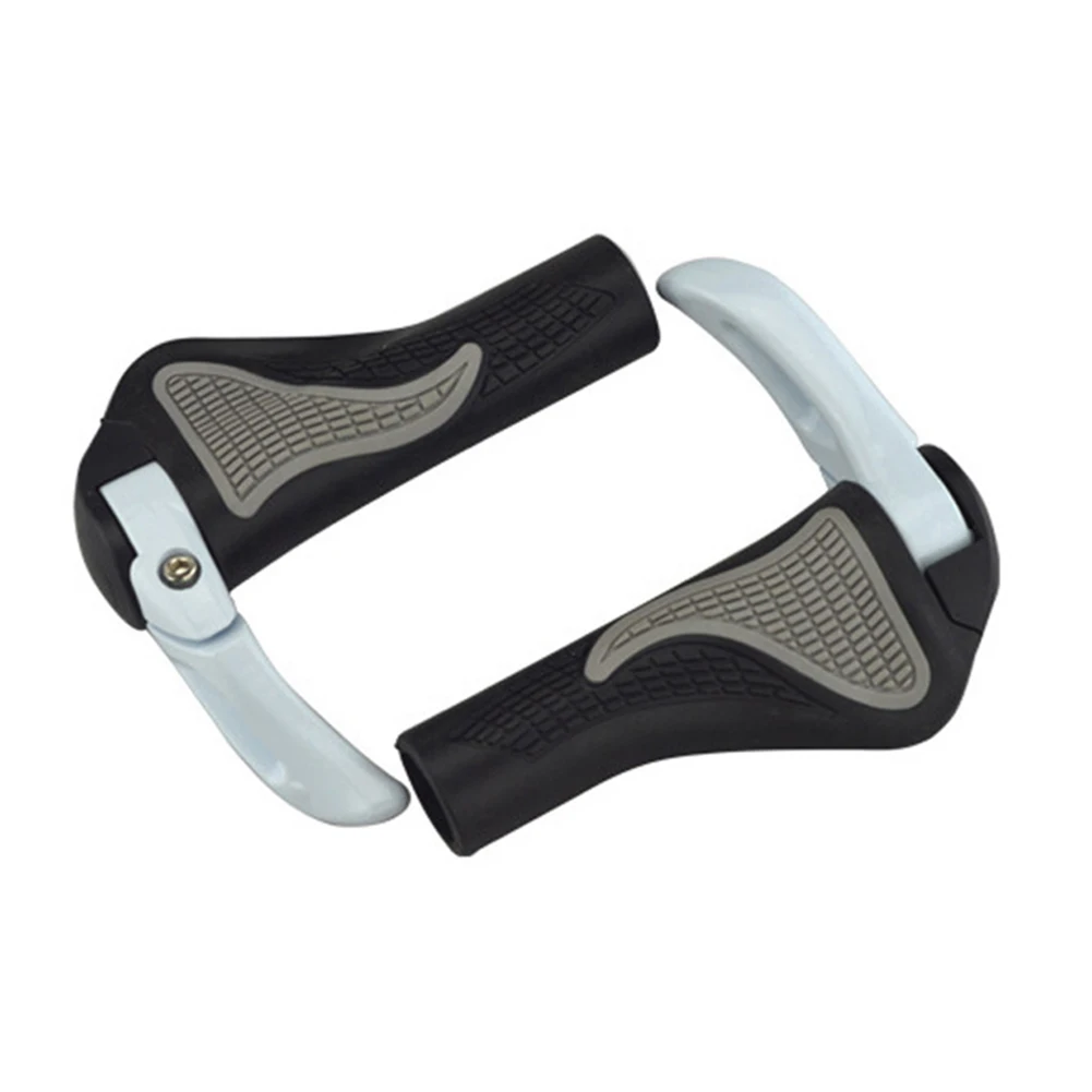 

Hot 1 Pair Ergonomic Mountain Road Bike Bicycle Horn Anti-Slip Rubber Handlebar Grip Cover DO2